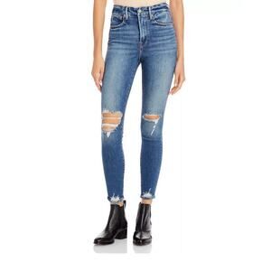 Good American Good Waist Ripped Jeans